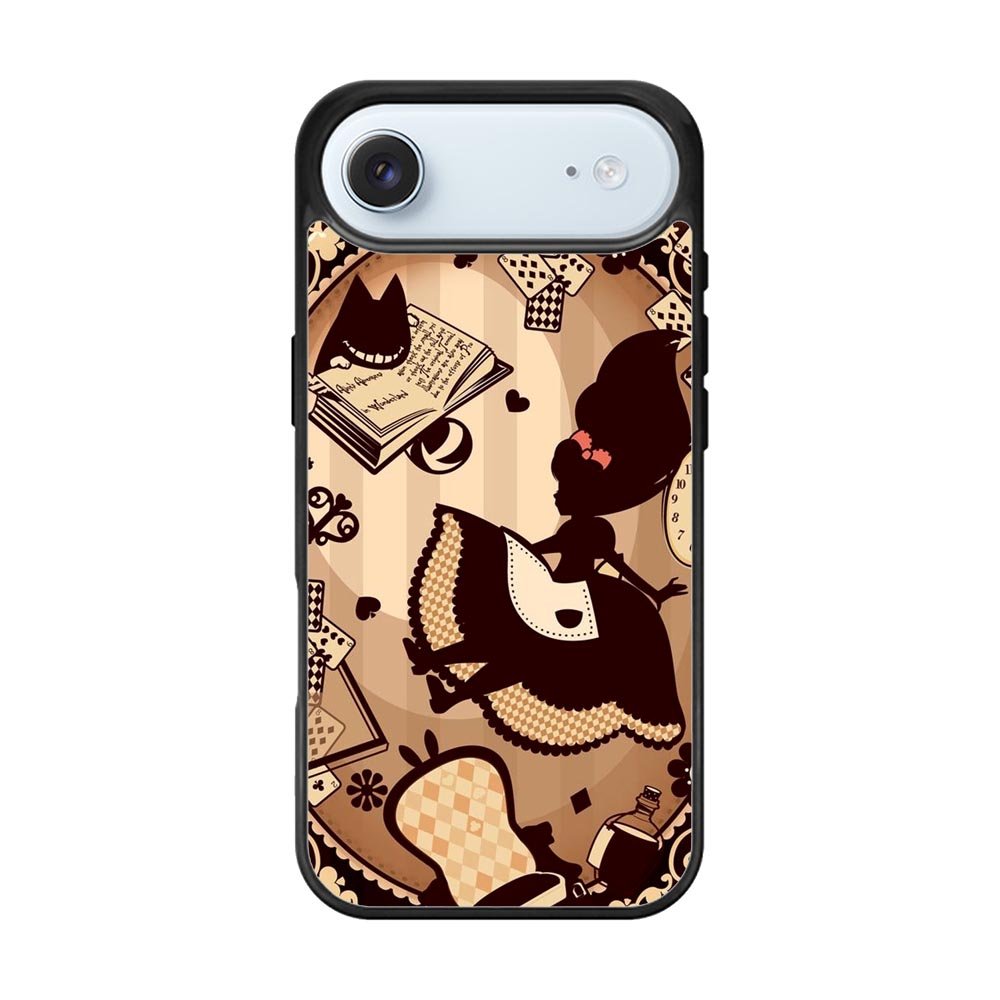 Alice in Wonderland Brown iPhone Air Case