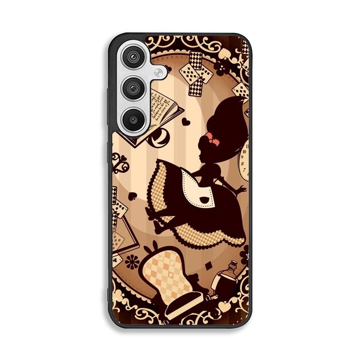Alice in Wonderland Brown Samsung Galaxy A26 Case DC1375