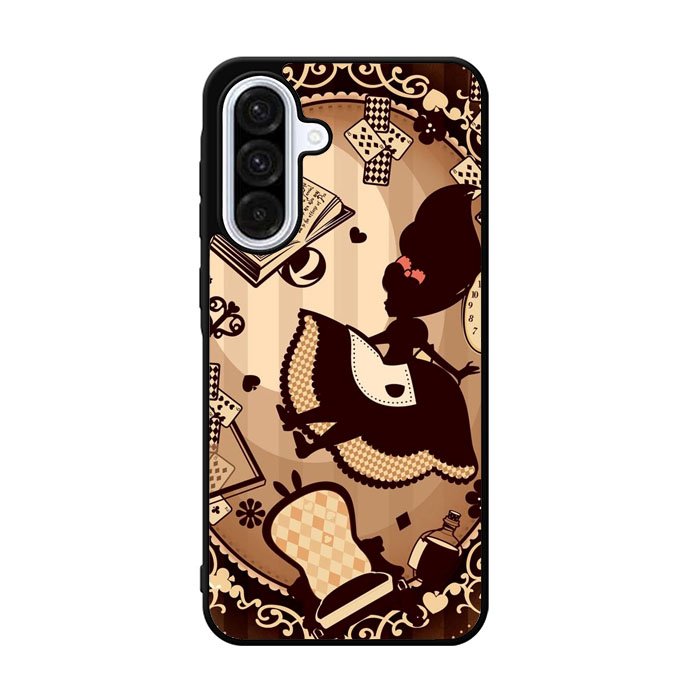 Alice in Wonderland Brown Samsung Galaxy A36 Case DC2112