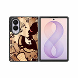 Alice in Wonderland Brown Samsung Galaxy Z Fold 8 Case