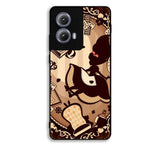 Alice in Wonderland Brown Motorola Moto Edge 2024 Case DC1375