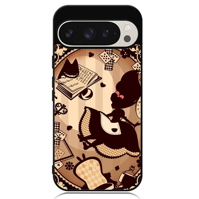 Alice in Wonderland Brown Google Pixel 9 Pro XL Case
