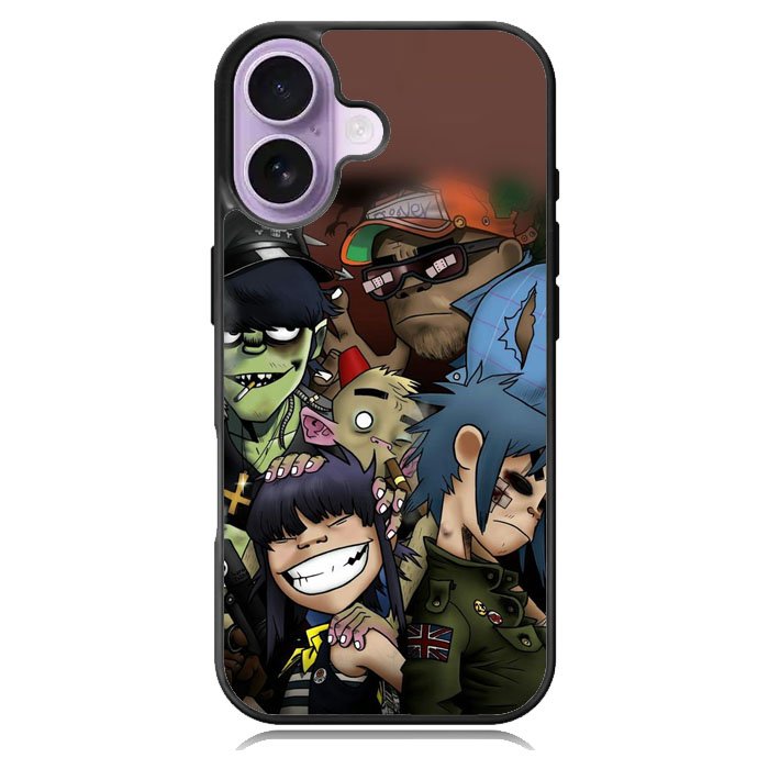Gorillaz Team iPhone 16 Case DC0717