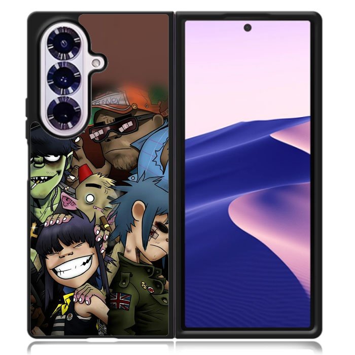 Gorillaz Team Samsung Galaxy Z Fold 7 Case DC0717
