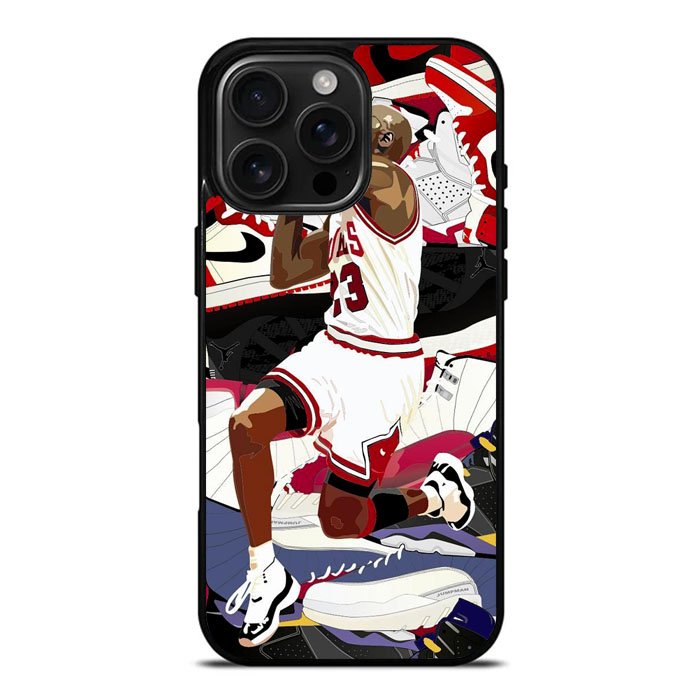 Michael Jordan 23 iPhone 16 Pro Case DC1142
