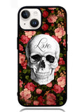 Rose Skull iPhone 14 Plus Case