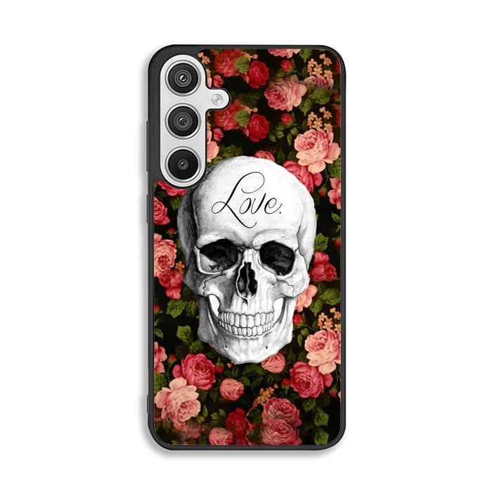 Rose Skull Samsung Galaxy A26 Case DC4677