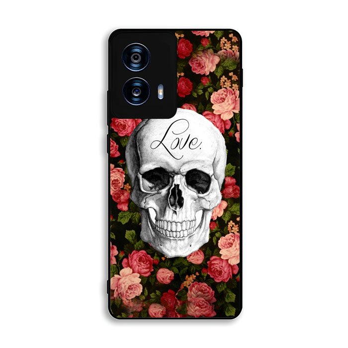 Rose Skull Motorola Moto G Power 5G 2024 Case DC2677