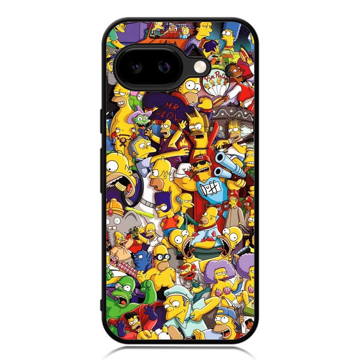 The Simpsons Collage Case Google Pixel 9A Case DC1878