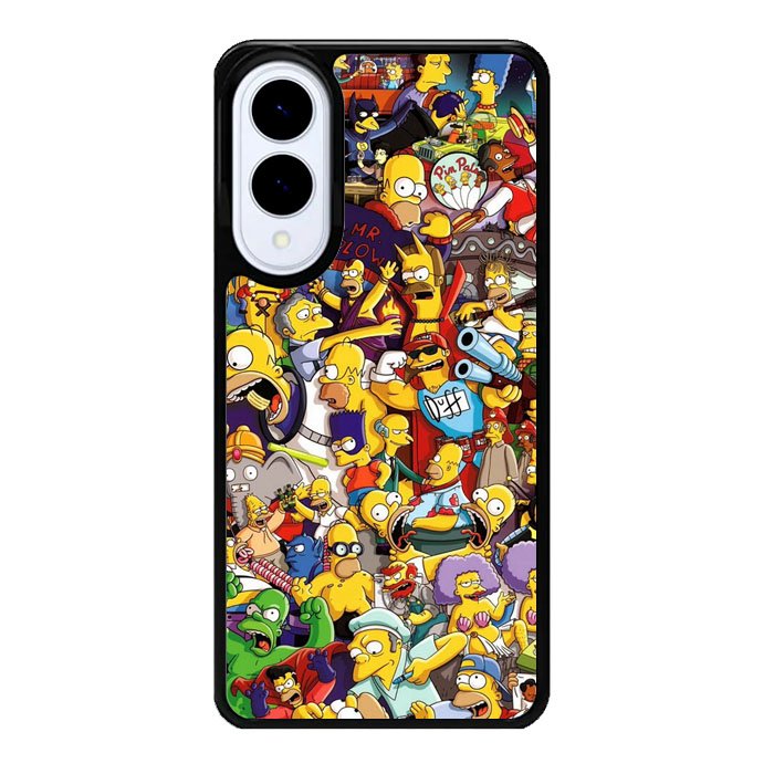 The Simpsons Collage Case Samsung Galaxy S25 Edge DC1878