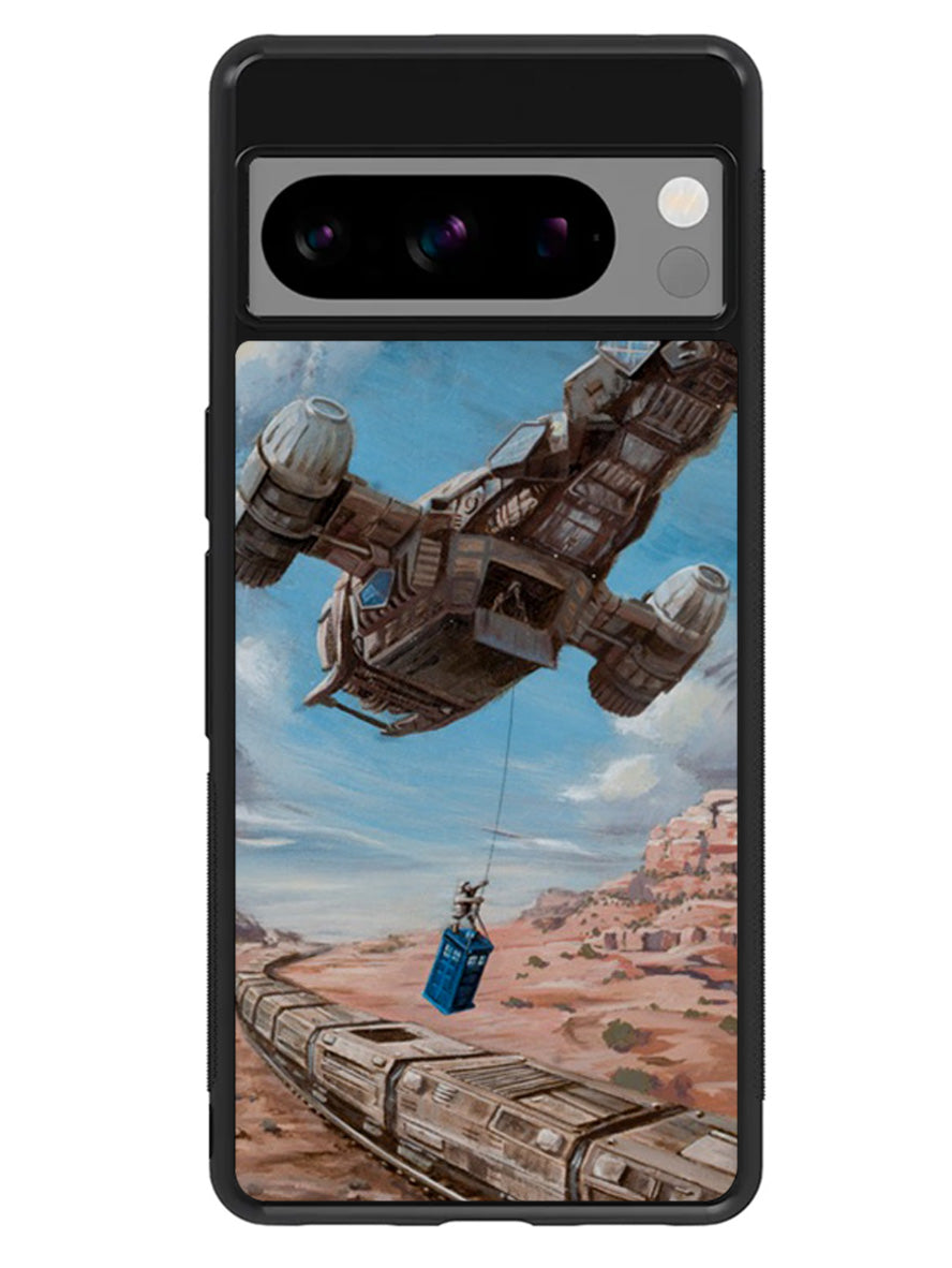 Time Job Firefly Tardis Doctor Who Google Pixel 8 Pro Case
