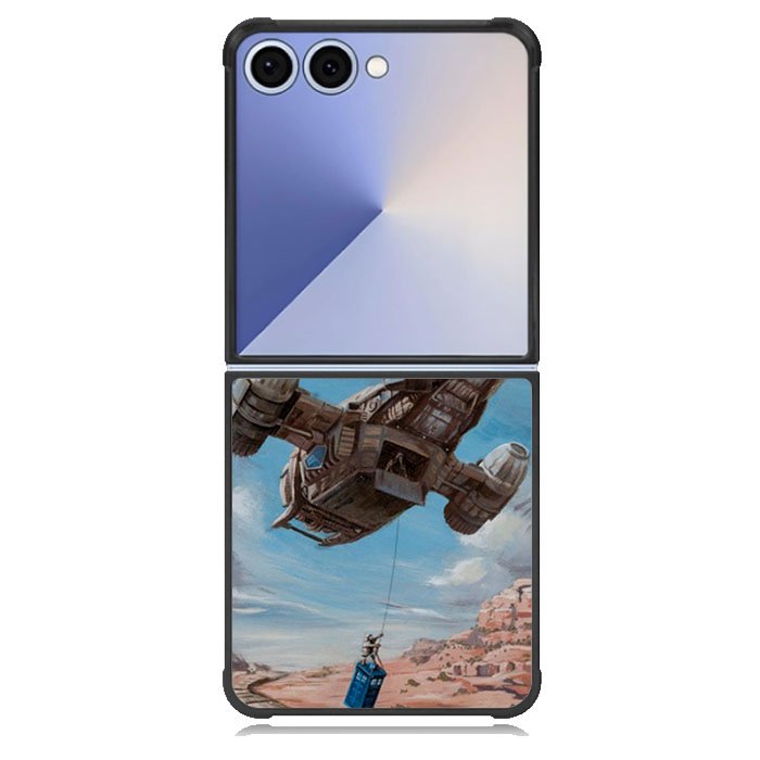 Time Job Firefly Tardis Doctor Who Samsung Galaxy Z Flip 7 Case DC1891