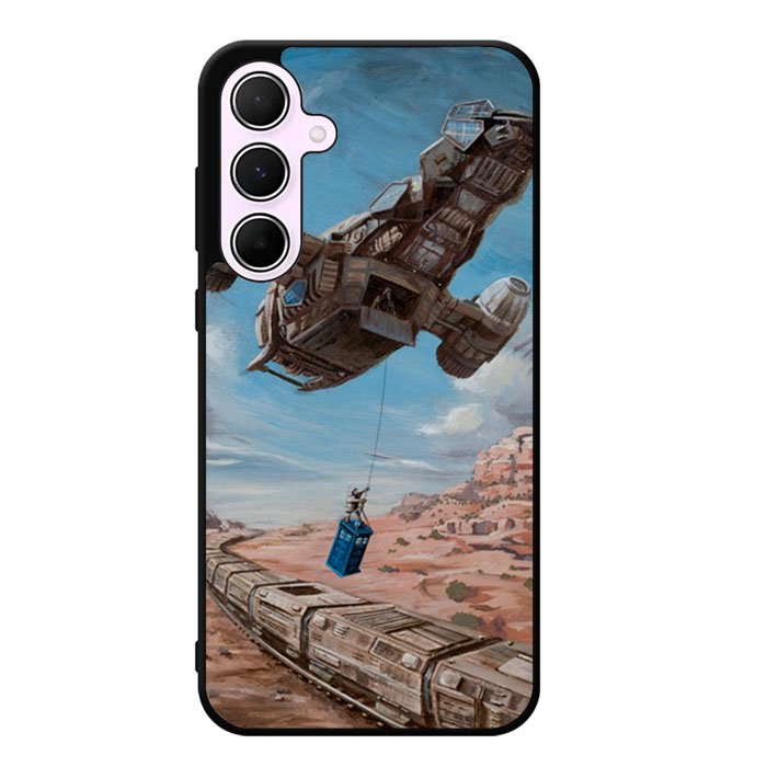 Time Job Firefly Tardis Doctor Who Samsung Galaxy A55 5G Case DC1891