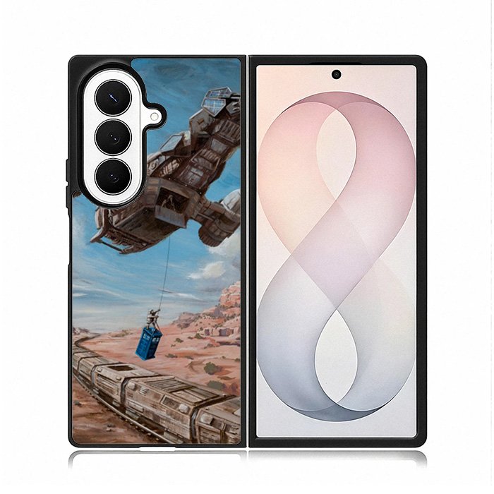 Time Job Firefly Tardis Doctor Who Samsung Galaxy Z Fold 8 Ultra Case DC1891
