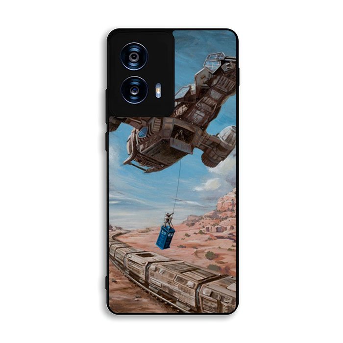 Time Job Firefly Tardis Doctor Who Motorola Moto G Power 5G 2024 Case DC6982