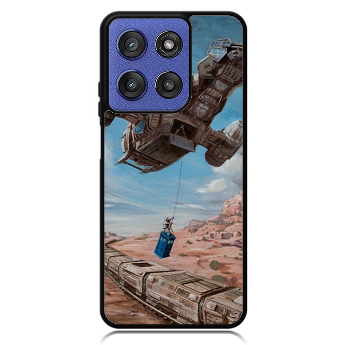 Time Job Firefly Tardis Doctor Who Motorola Moto G Stylus 5G 2025 DC1891