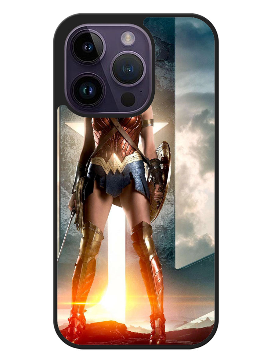 Justice League Wonder Woman Google iPhone 14 Pro Max Case BLN1425