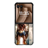 Justice League Wonder Woman Motorola Moto RAZR Plus 2025 Case