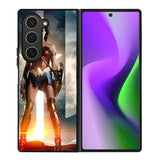 Justice League Wonder Woman Samsung Galaxy Z Fold 6 Case