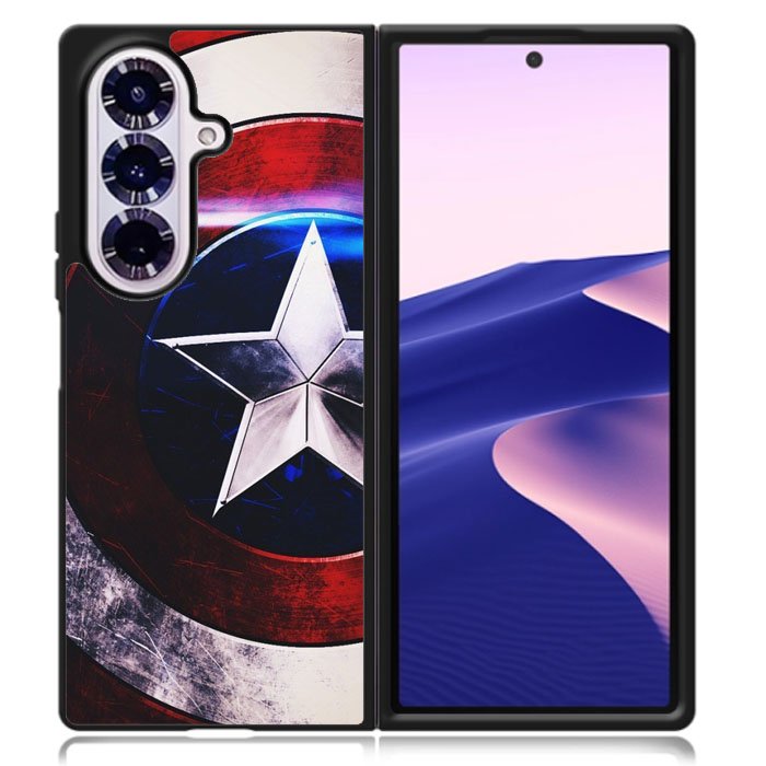 Captain America Samsung Galaxy Z Fold 7 Case DC0284