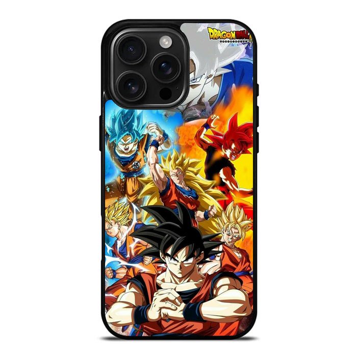 Goku Dragon Ball Super iPhone 16 Pro Case DC0707