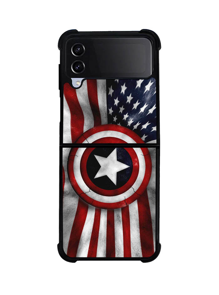 Shield Captain America Samsung Galaxy Z Flip 4 5G 2022 Case