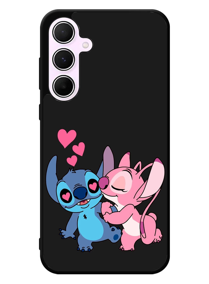 Stitch And Angel 1st Samsung Galaxy A35 5G Case