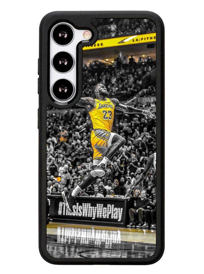 La Lakers Slam Dunk Samsung Galaxy S23 Plus 5G / Samsung Galaxy S23+ 5G Case