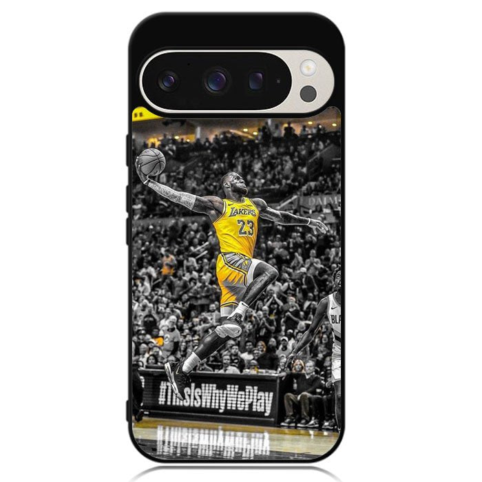 La Lakers Slam Dunk Google Pixel 9 | Google Pixel 9 Pro Case DC1003