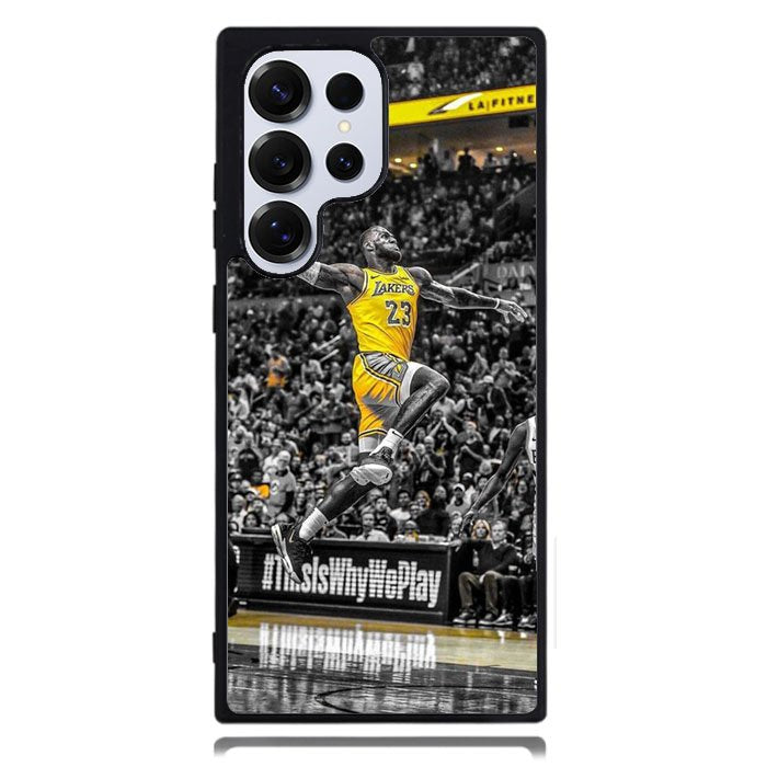 La Lakers Slam Dunk Samsung Galaxy S25 Ultra Case DC1003