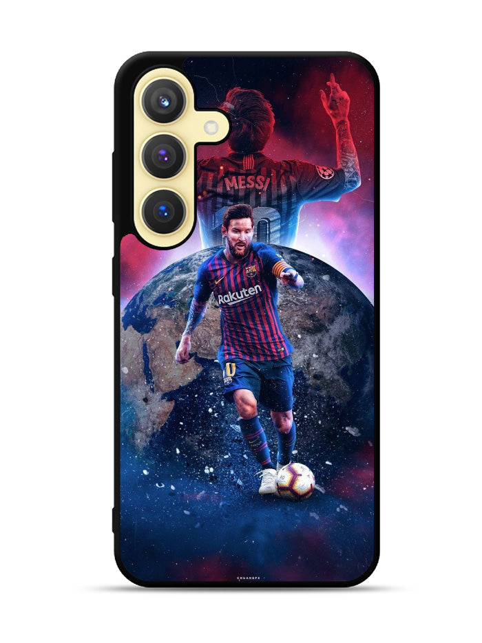 Leo Messi From Other Planet Samsung Galaxy S24 Plus 5G , Samsung Galaxy S24+ 5G Case