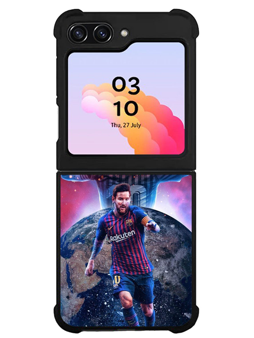 Leo Messi From Other Planet Samsung Galaxy Z Flip 5 5G 2023 Case