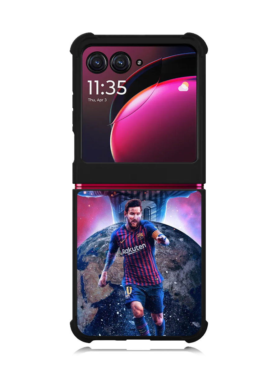 Leo Messi From Other Planet Motorola Moto Razr Plus 2023 , Moto Razr+ 2023 Case