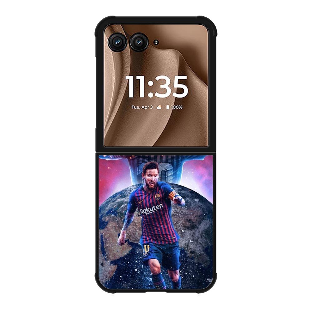 Leo Messi From Other Planet Motorola Moto RAZR Plus 2025 Case
