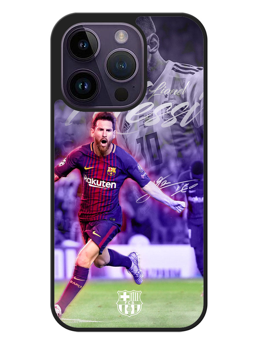 Lionel Messi Barcelona iPhone 14 Pro Case BLN7643
