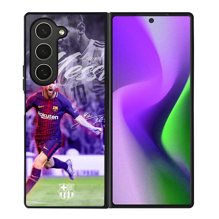 Lionel Messi Barcelona Samsung Galaxy Z Fold 6 Case