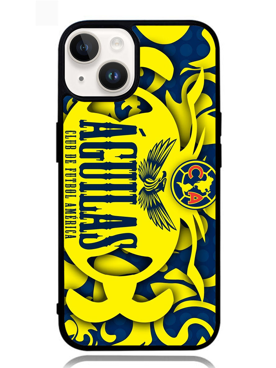 Aguilas Club America Futbol iPhone 14 Case BLN6542