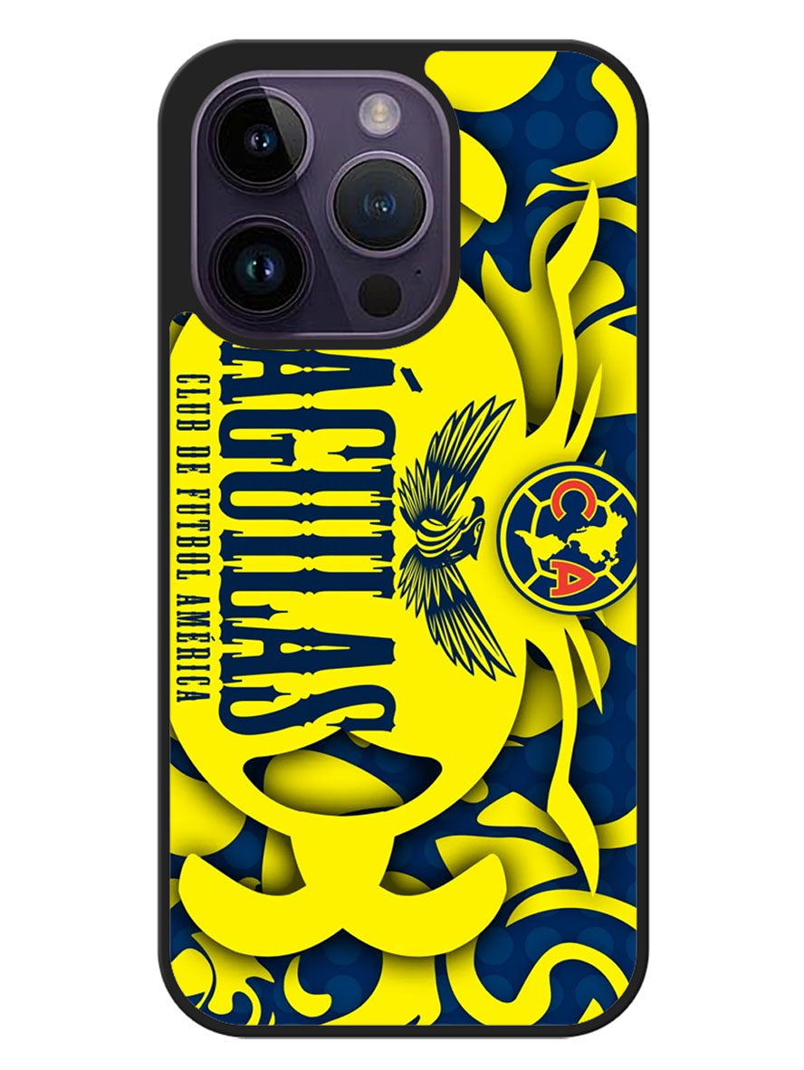 Aguilas Club America Futbol iPhone 14 Pro Max Case BLN6542