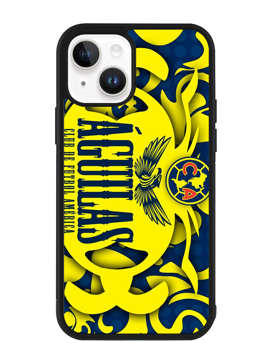 Aguilas Club America Futbol iPhone 15 Plus Case BLN7548