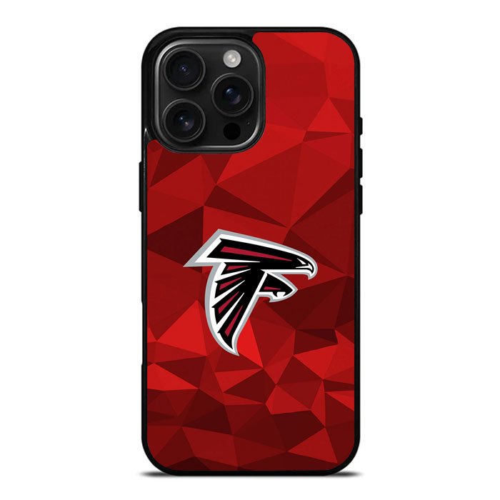 Atlanta Falcon Red iPhone 16 Pro Max Case DC0106