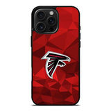 Atlanta Falcon Red iPhone 16 Pro Case DC0106