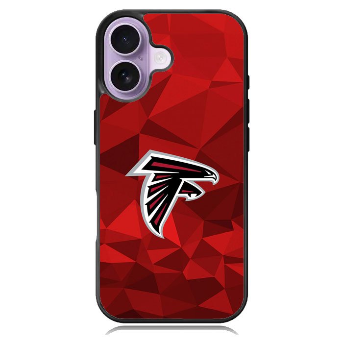 Atlanta Falcon Red iPhone 16 Plus Case DC0106
