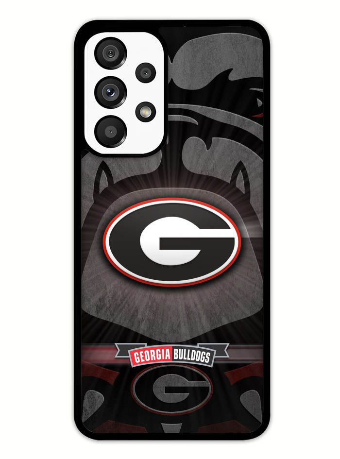 University Gegorgia Bulldogs 1st Samsung Galaxy A53 5G Case
