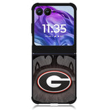 University Gegorgia Bulldogs 1st Motorola Moto Razr Plus 2024 , Moto Razr+ 2024 Case