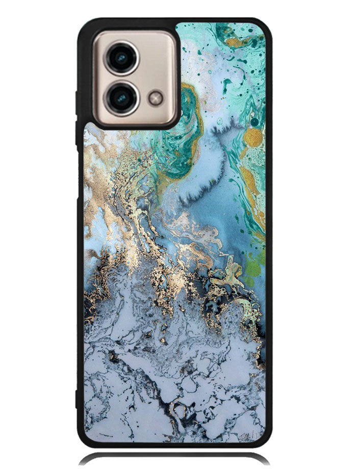 Marble Blue Motorola Moto G Stylus 5G 2023 Case