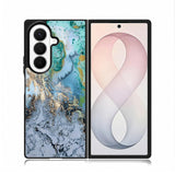 Marble Blue Samsung Galaxy Z Fold 8 Ultra Case