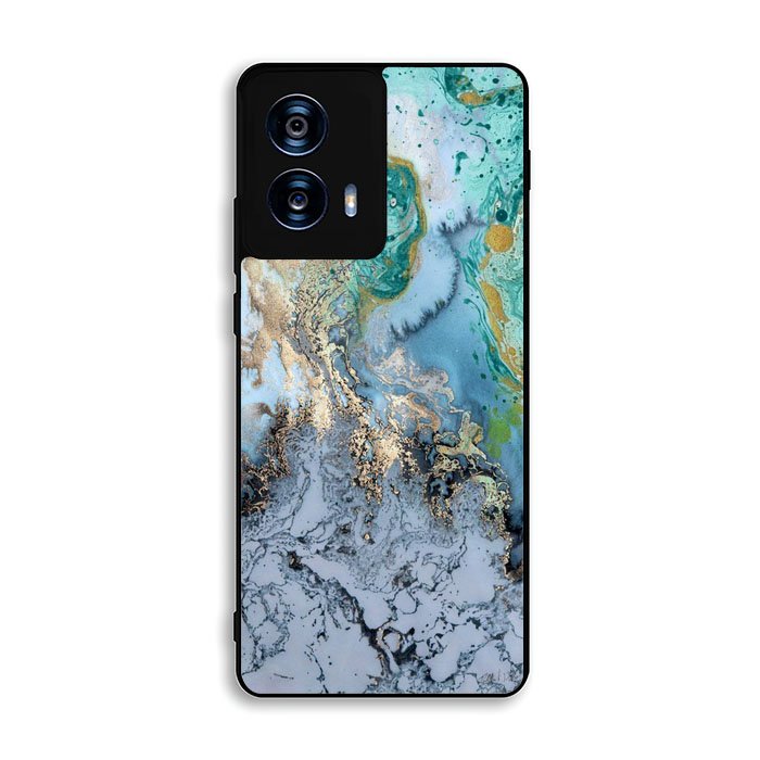 Marble Blue Motorola Moto G Power 5G 2024 Case DC5428