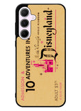 Vintage Disneyland Ticket Samsung Galaxy A35 5G Case