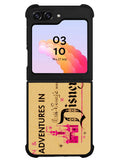 Vintage Disneyland Ticket Samsung Galaxy Z Flip 5 5G 2023 Case