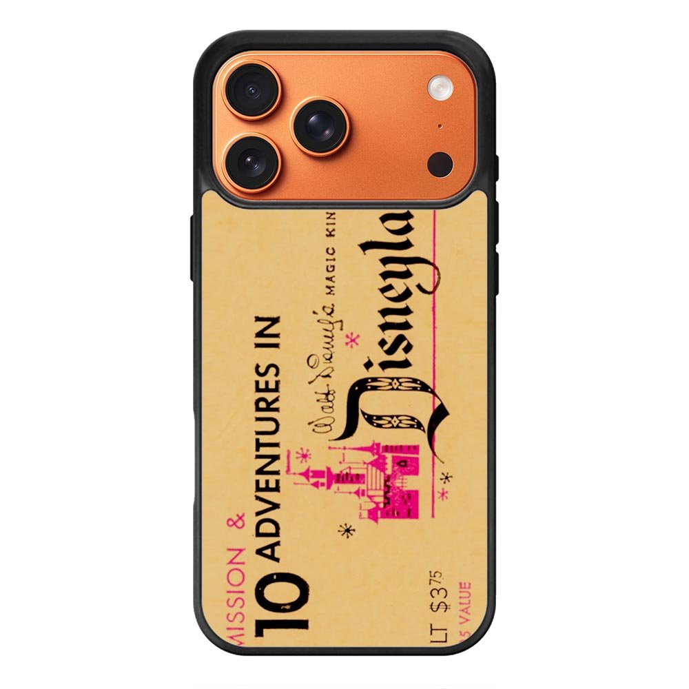 Vintage Disneyland Ticket iPhone 18 Pro Case